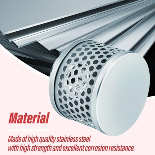 Image of 2 inch NPT Thread Round Hole Suction Strainers for Pumps, Round Hole Suction Strainers for Pumps Solids from Entering The PUM