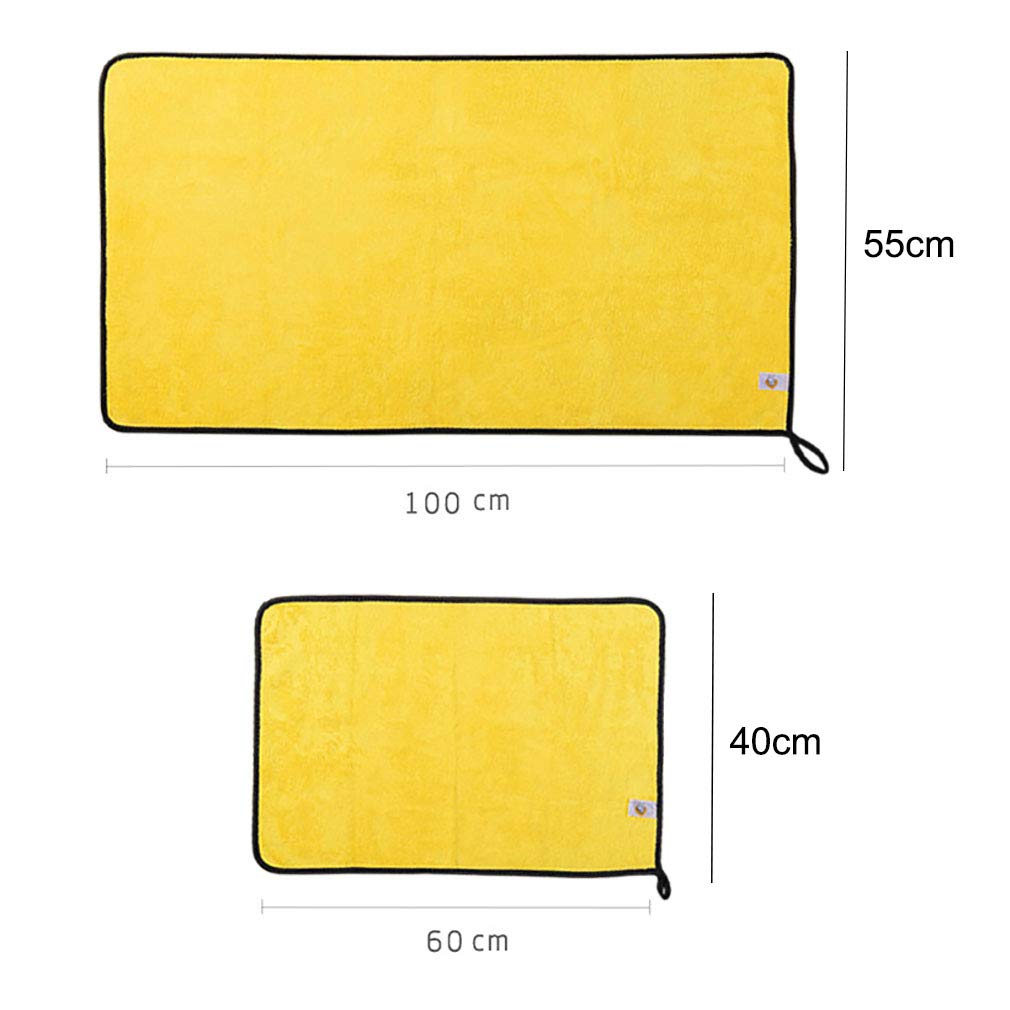 Microfiber Peignoir de Bain pour Chien Chat, Séchage Rapide et Super Absorbant, Serviettes de Bain en Microfibre pour Chien