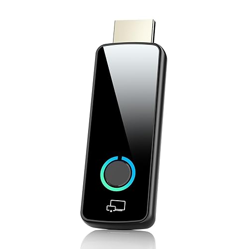 Adattatore HDMI Wireless,Dongle Miracast/Airplay/Screen Mirroring per TV/Proiettore da iOS/Android/Windows –