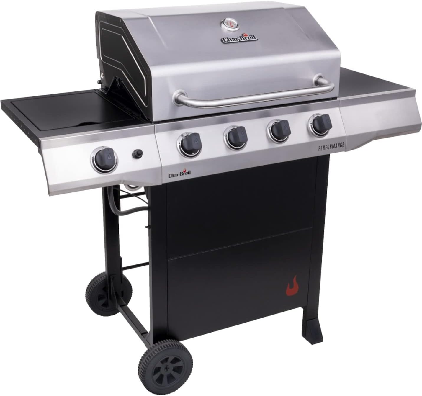 Performance 4-Burner Cart-Style Propane Gas Grill