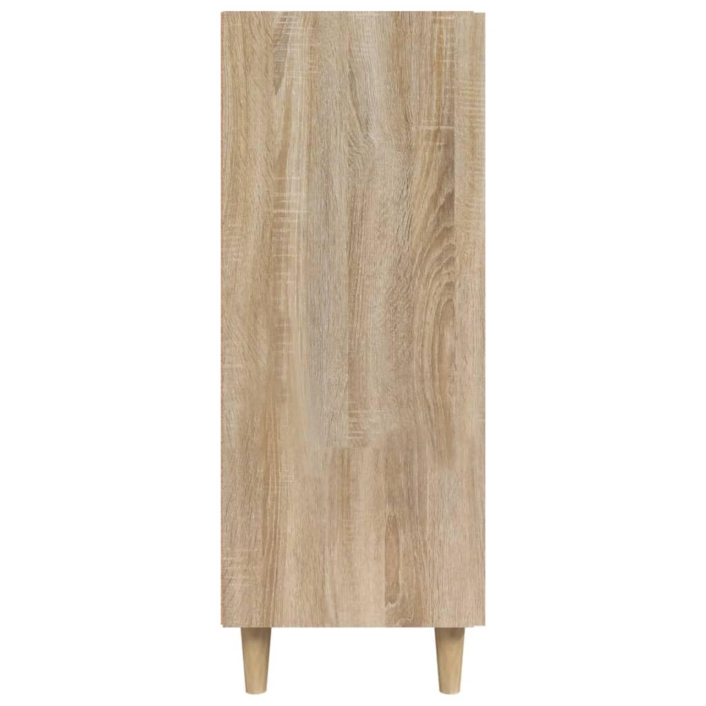 vidaXL Buffet Armoire de Rangement Organisateur de Maison Armoire de Salon Meuble de Rangement Intérieur Chêne Sonoma 69,5x34x90 cm Bois d'Ingénierie