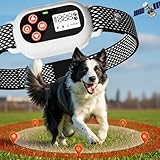 GI4MI GPS Wireless Dog Fence System – Electric Pet Containment with 3 Correction Modes, Adjustable 25–999 Yards, Waterproof & Rechargeable Collar, for Medium & Large Dogs Outdoors