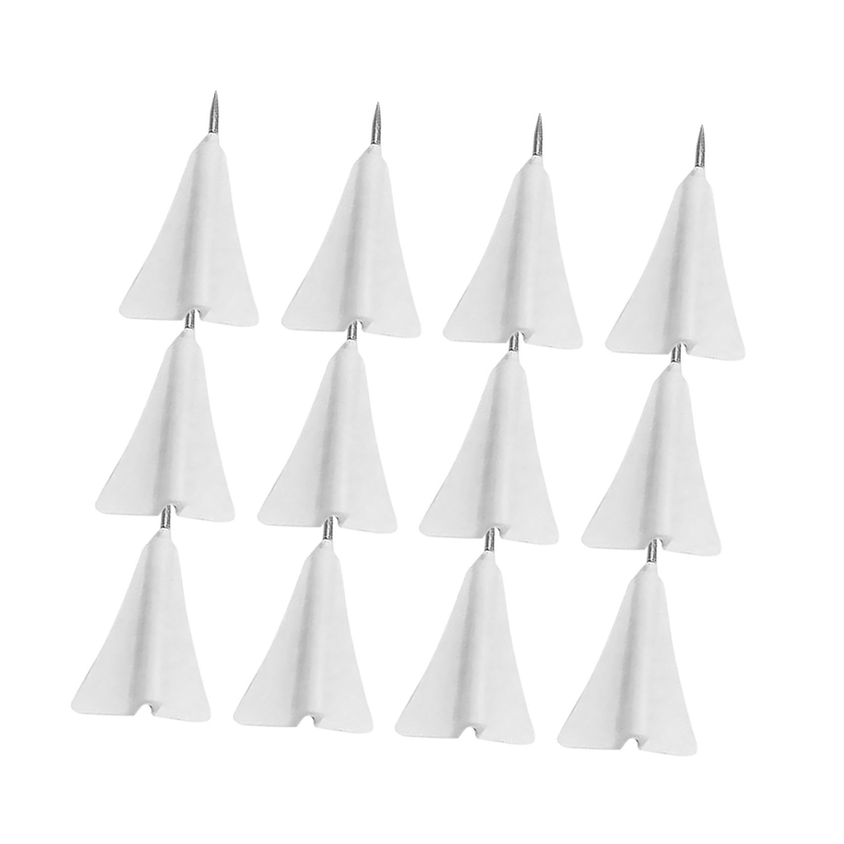 STOBOK Puntine Da Disegno a Forma Di Aereo 12 Pezzi, Puntine Compatte e Sostituibili Per Bacheca, Accessori Colorati Per Mappe e Supporti in Sughero, Per Camera Da Letto e Attività Creative