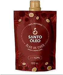 Santo Oleo Óleo De Coco Extra Virgem De Película - 100Ml Refil - Santo Óleo