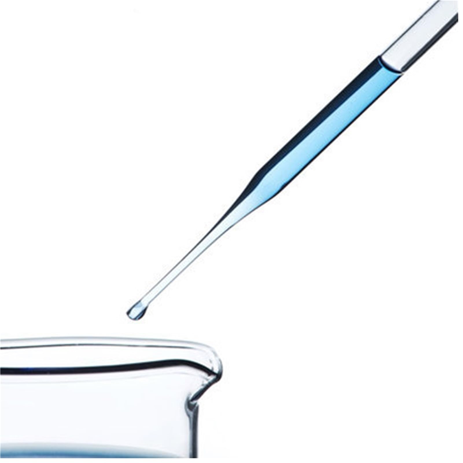 Pipetta graduata in vetro da 0,5-10 ml con bulbo in gomma Pipetta Pasteur da laboratorio con tappo Pipetta di misurazione da laboratorio(10mL 60 pieces)