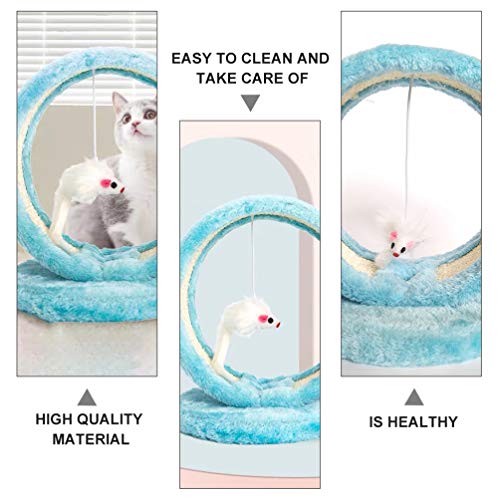 Balacoo Conjunto 1 Pegar O Rato Gato Brinquedo Interativo Rato de Estimação Brinquedo Teaser Gato Br