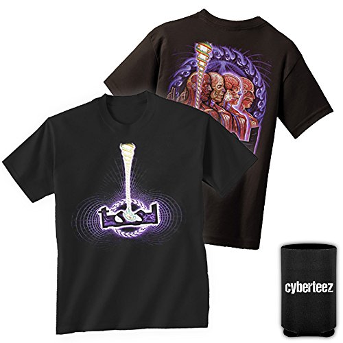 Cyberteez Tool Band Dissection T-Shirt + Koozie (XL) Black