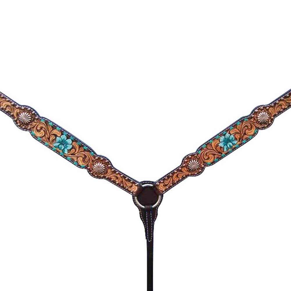 Ensemble Têtière Et Poitrail Western Pour Cheval, Taille Ajustable, Marque Shiloh Tack