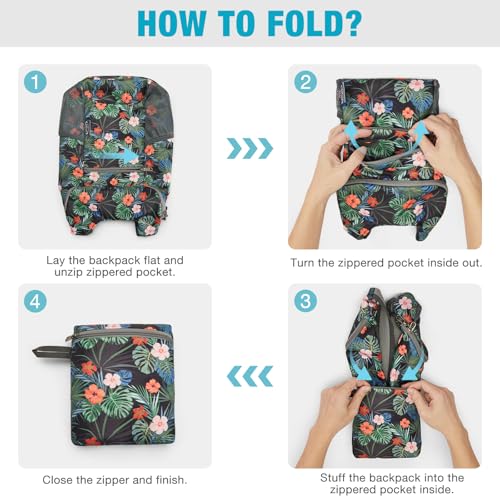 Image of G4Free Lightweight Packable Hiking Backpack for Men Women Small Hiking Daypacks Foldable Shoulder Pack Casual Outdoor Bag 11L