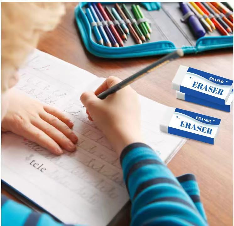 60% Off FAOGO Portable Erasers (6-Pack) for School & Office - Image 3