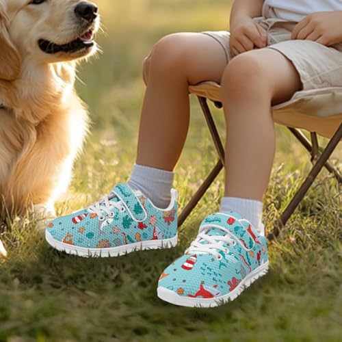 Kids Tennis Shoes School Running Shoes Slip On Sneakers for Boys Girls3