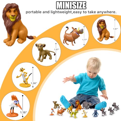 Minaso 12 Action Figure Toys, Movies Character Figure