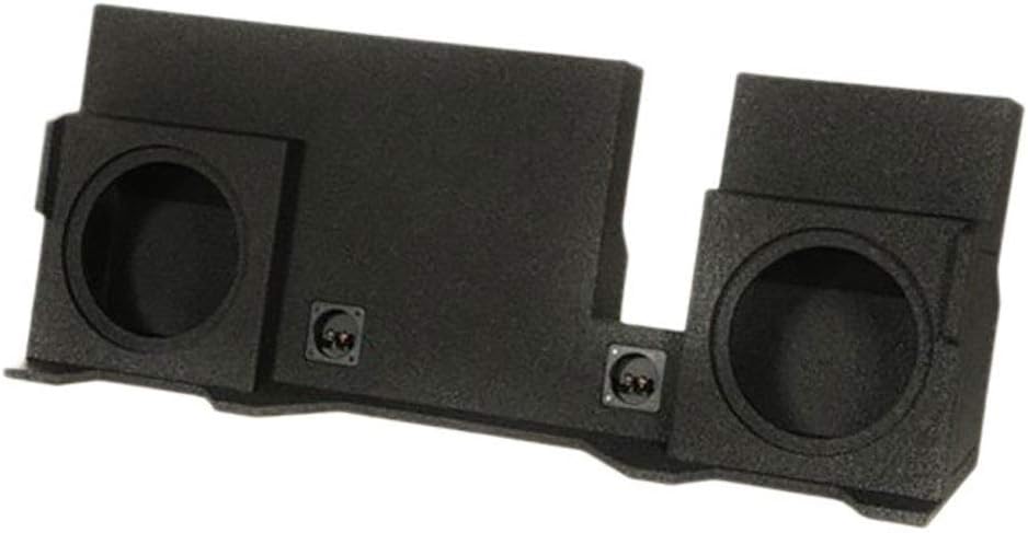 Q Power QBFORD04210 Dual 10" Ported Enclosure for 2004-2008 Ford F-150 Super Crew and Ext Cab Trucks with Spray Finish
