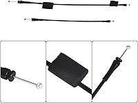 Vista 4 de WFLNHB 924-350 Cables de liberación del pestillo de puerta 6C2Z15264A00AB Reemplazo para Ford E150 E250 E350 Vans 1992-2013 Econoline Super Duty 2