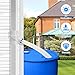 Rainwater Collection System, Rain Barrel Diverter Kit with 40