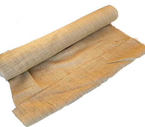 Burlap fabric roll | 46-48" wide x 60 feet long | tight weav…