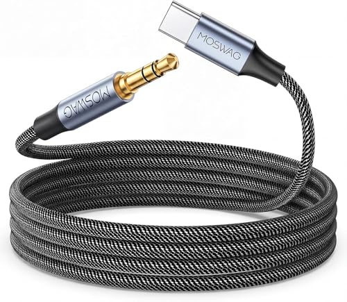 【カスタム依頼品】AUXケーブル含む　合計3点 Amazon.co.jp: MOSWAG AUX ケーブル USB C 3.5mm 変換ケーブル Type C