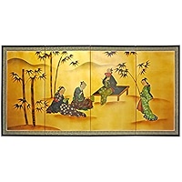 Amazon.com: Red Lantern Love Birds on Traditional Gold Leaf