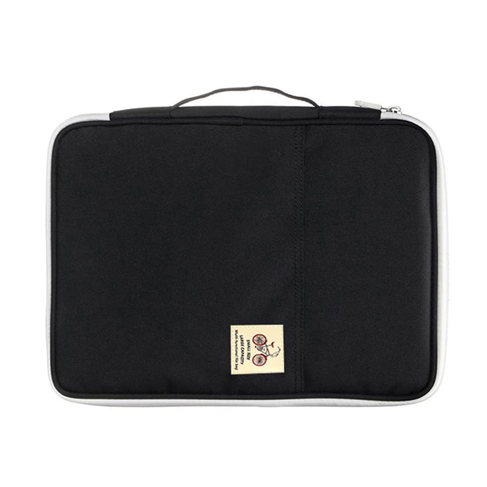 Touch Futu A4 Writing Case Document Folder Clipboard Conference Folder Black