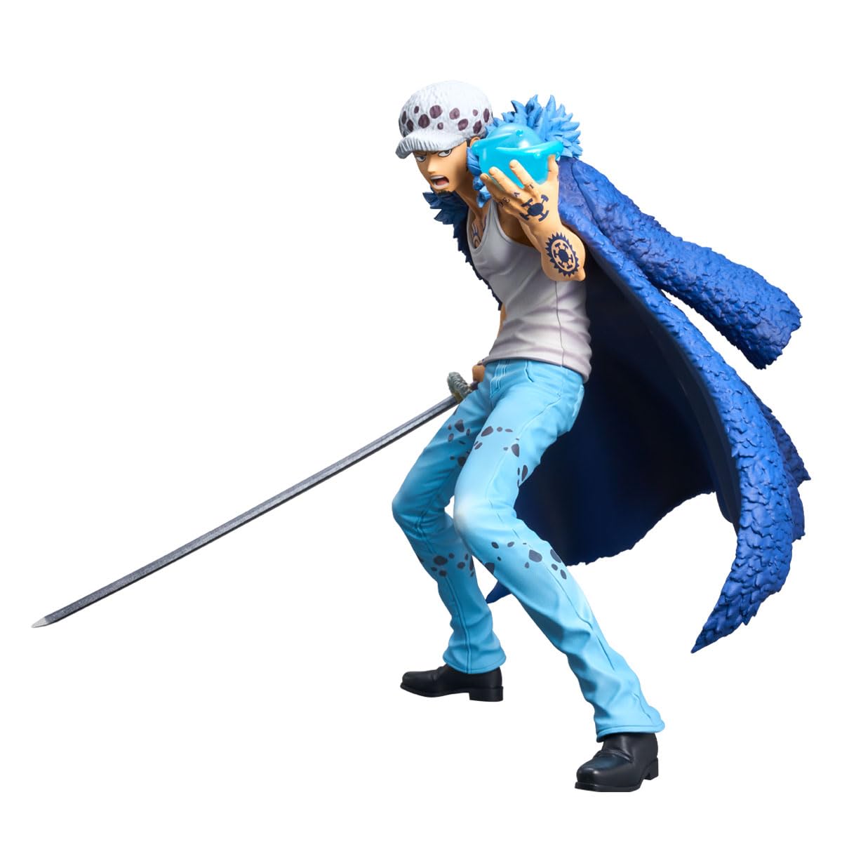 Banpresto BP29534P Action Figure Trafalgar Law One Piece, Grandista- Special Edition 23 cm, Multicolore, Figura da collezione, Ottimale per i fan degli anime