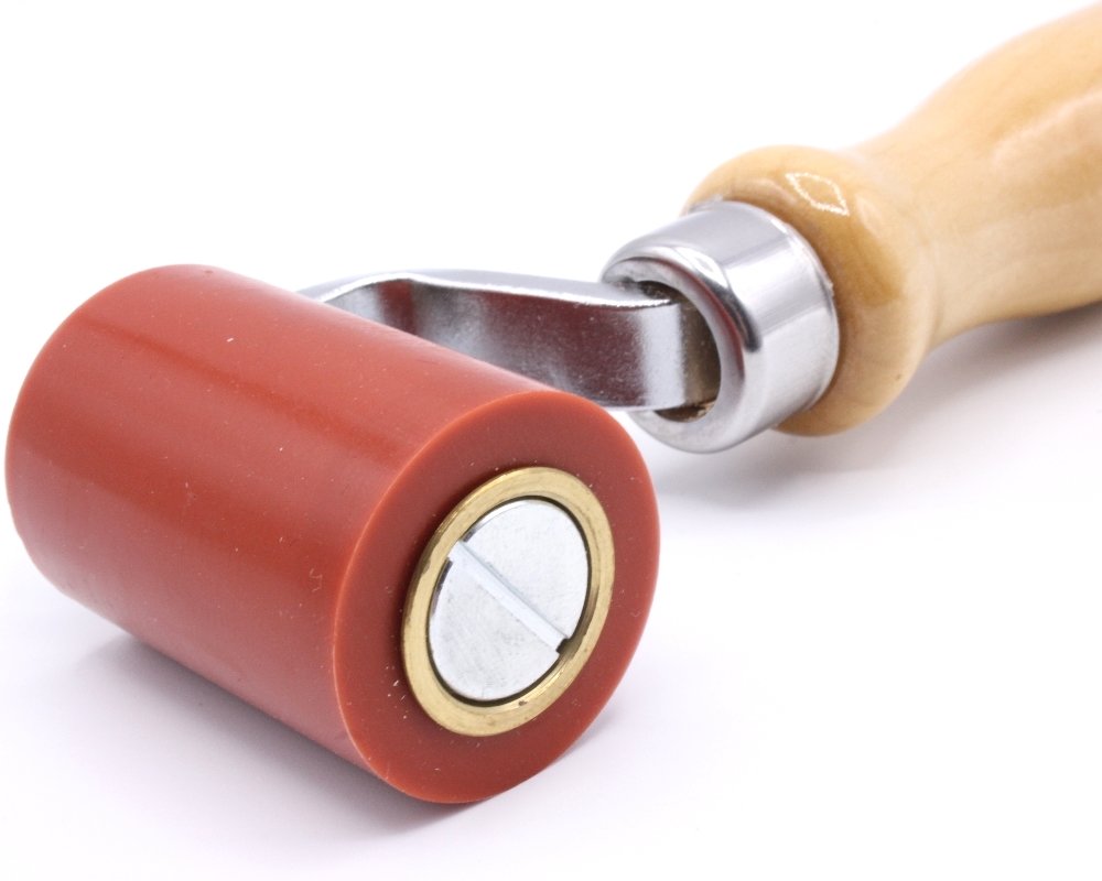 Profi Qualität Andrückrolle 45 mm Silikon Andrückwalze Andrück Rolle Walze Folie Dachdecker