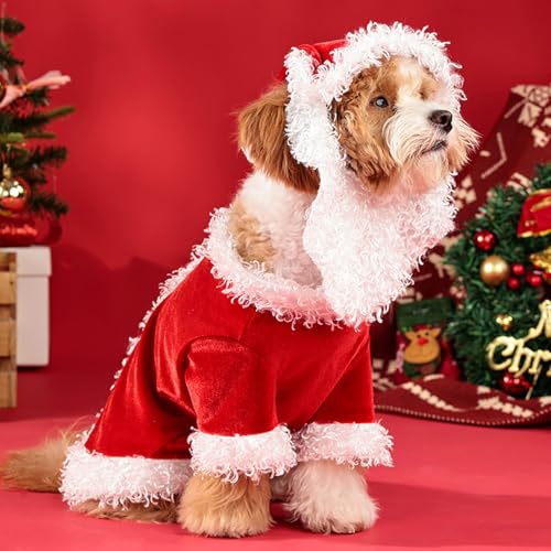 Disfraz navideño para perro tamaño S miniatura 3