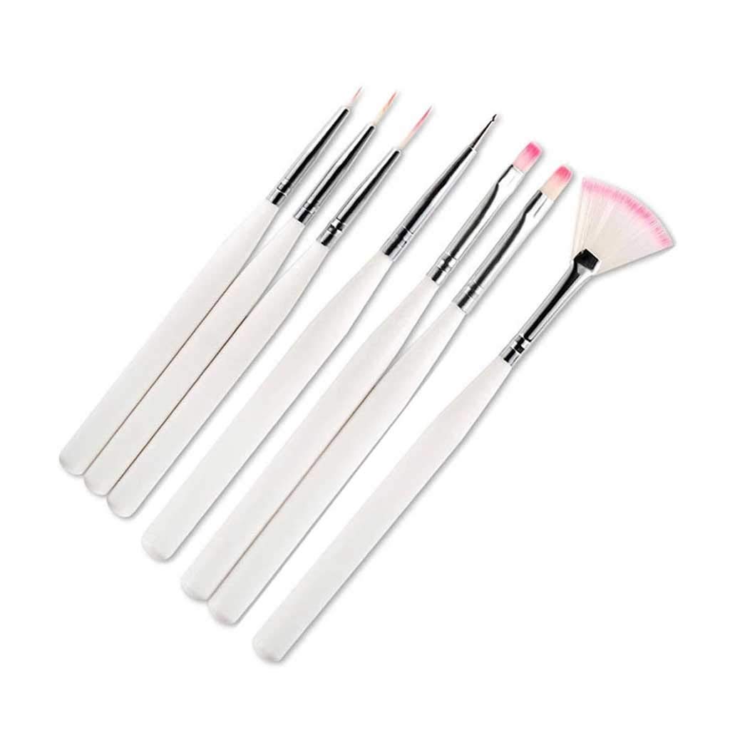 7 Pezzi Multifunzione glassa pennelli per Pasticceria Penna per Nail Art Gadget da Cucina Portatili Accessori per la Cottura