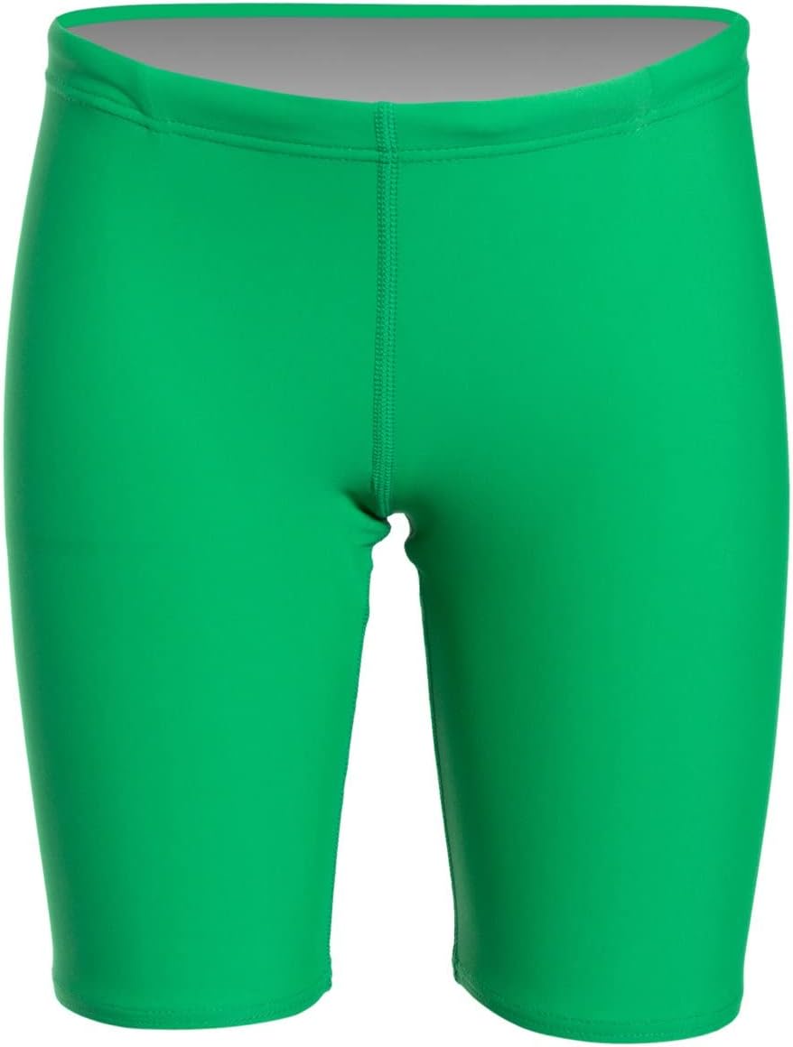 Iswim Boy Jammers Solid Swimsuit UPF 50+ Sun Pretection Quick Dry Athletic (22-28)