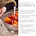 Bellemain Micro-perforated Stainless Steel Colander-Dishwasher Safe (3 QT and 5 QT)