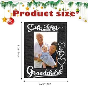 Flyabfirsttimegrandparentsgiftsourfirstgrandchildpictureframeleathergrandparentspictureframefornewgrandparentschristmasgiftsforfirsttimegrandmapictureframegrandparentsdaygif Urban Country Home Decor Flyab first time grandparents gifts our first grandchild picture frame leather grandparents picture frame for new grandparents christmas gifts for first time grandma picture frame grandparents day gif urban country home decor
