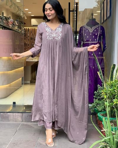 Image of ANNI DESIGNER Women Kurta with Pant & Dupatta