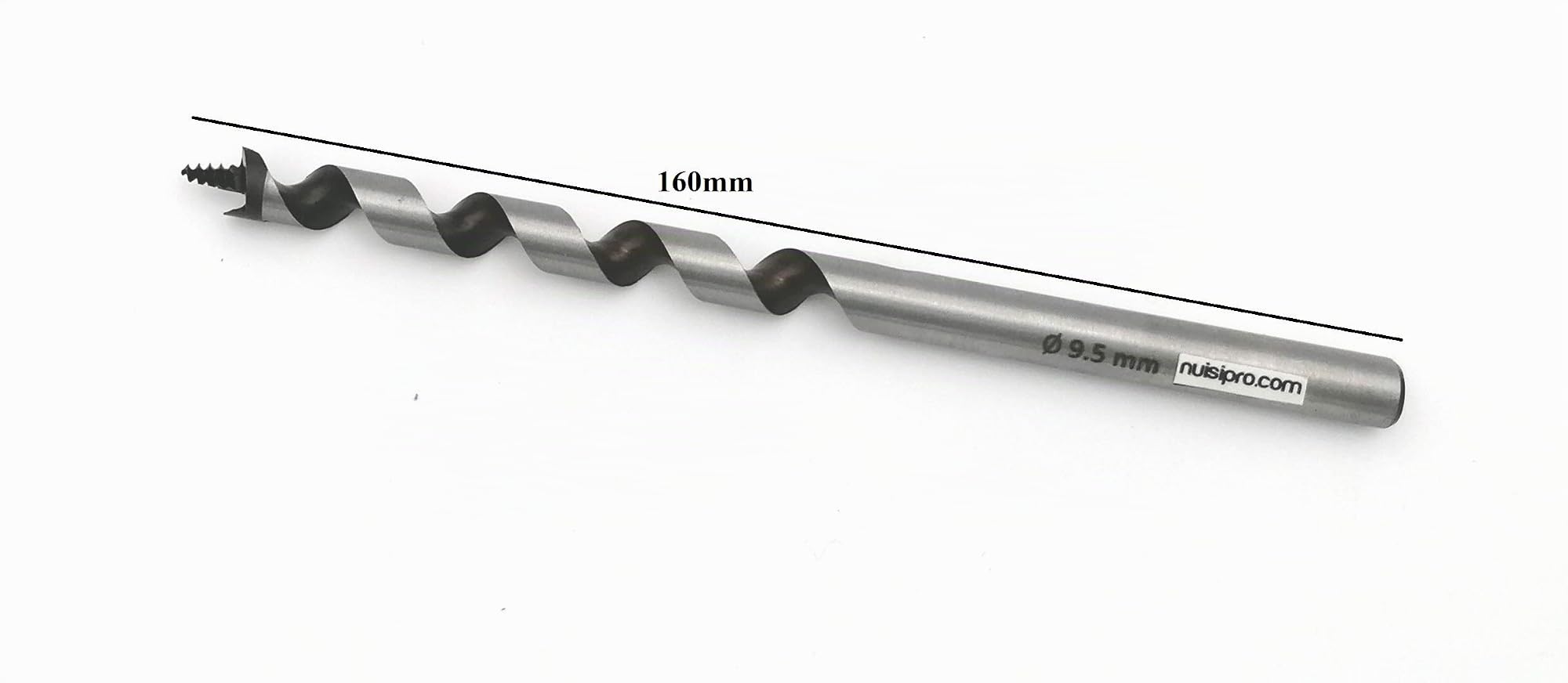 Broca para madera, punta de torsión (9,5 mm, para inyectores DALEP) – 609001