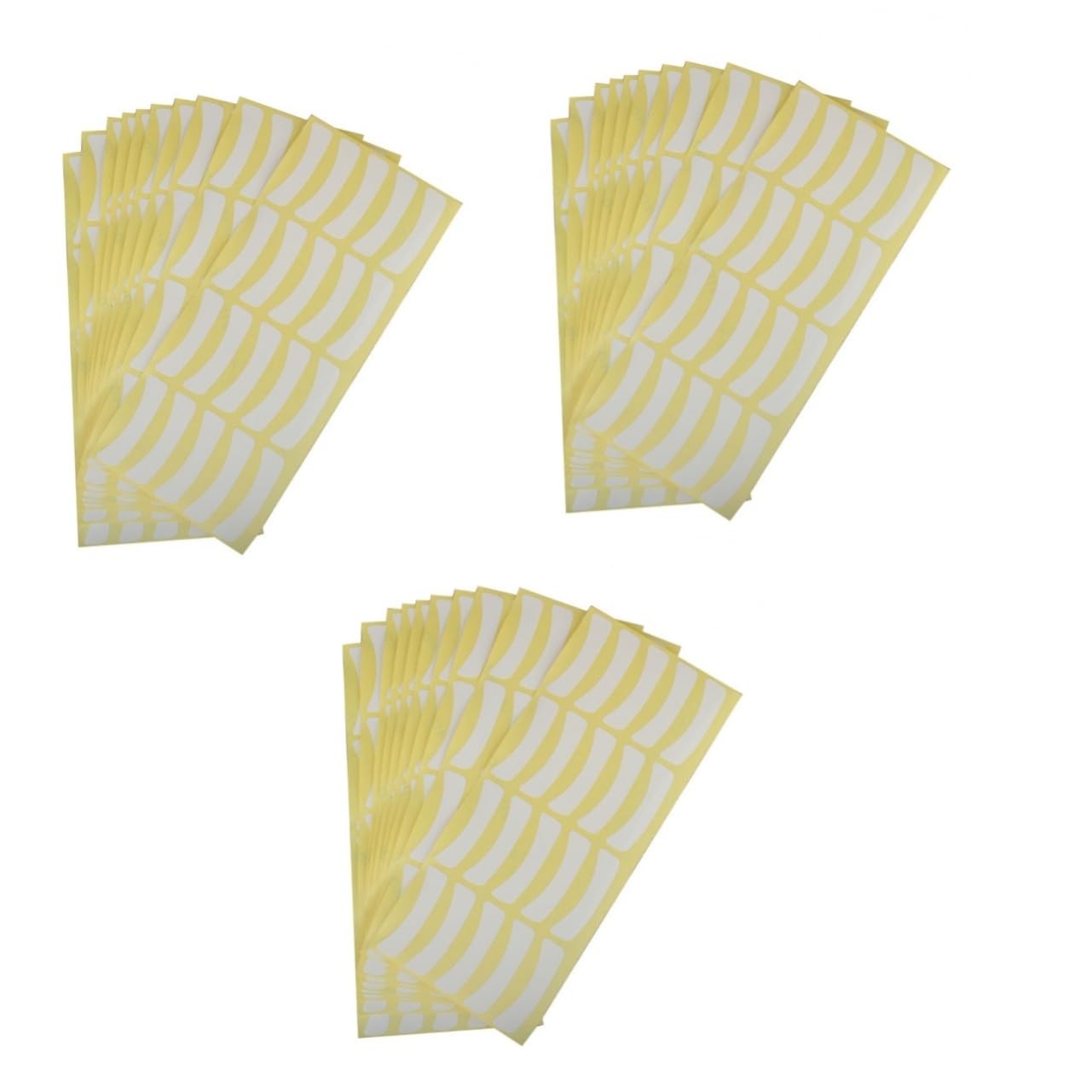 Beatifufu 3sets Protective Eye-Patch for Eyelash Extensions Easy Stick Under Eye Pads Skincare Mask 100pcs*3