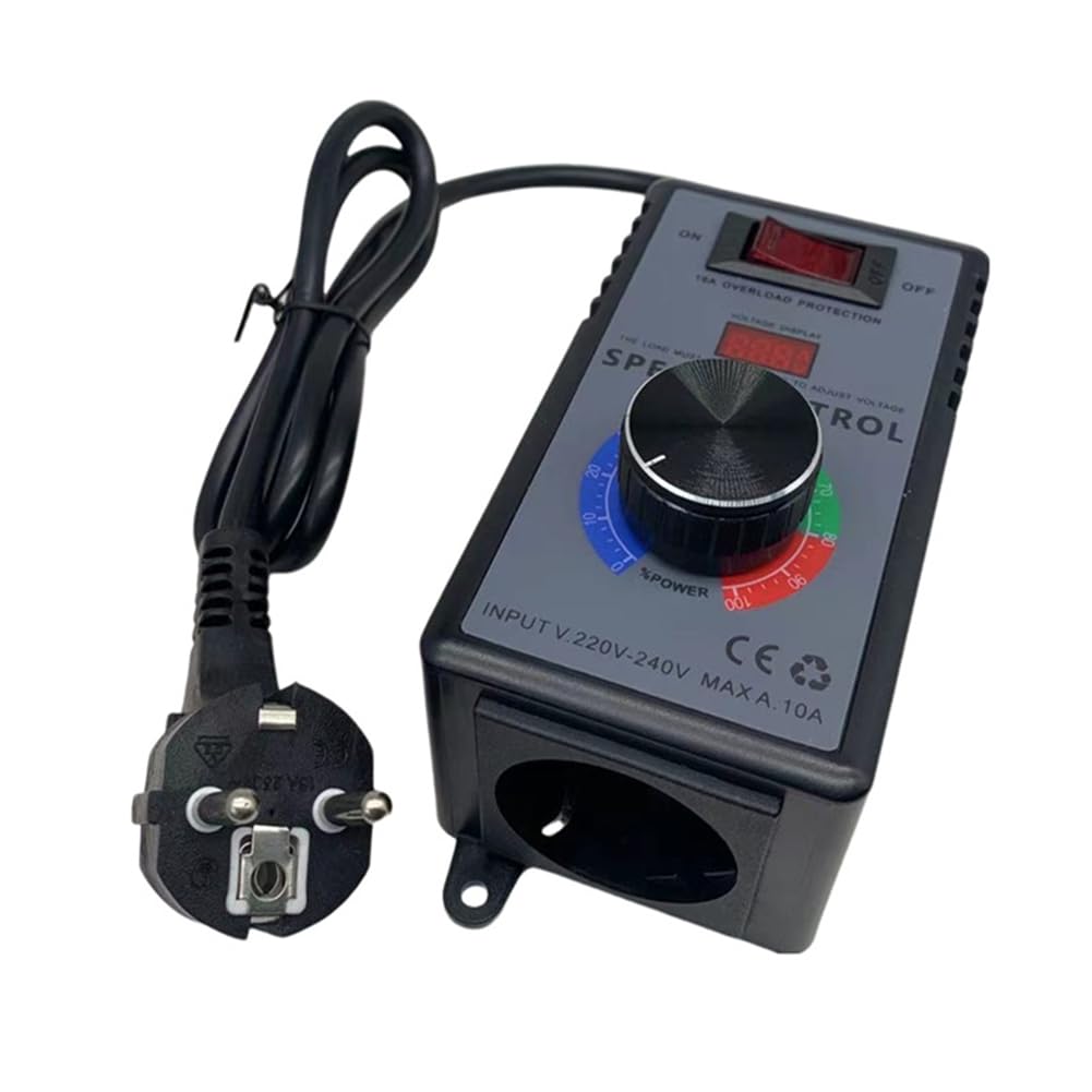 Contrôleur de vitesse du moteur AC 220V avec protection surcharge UE