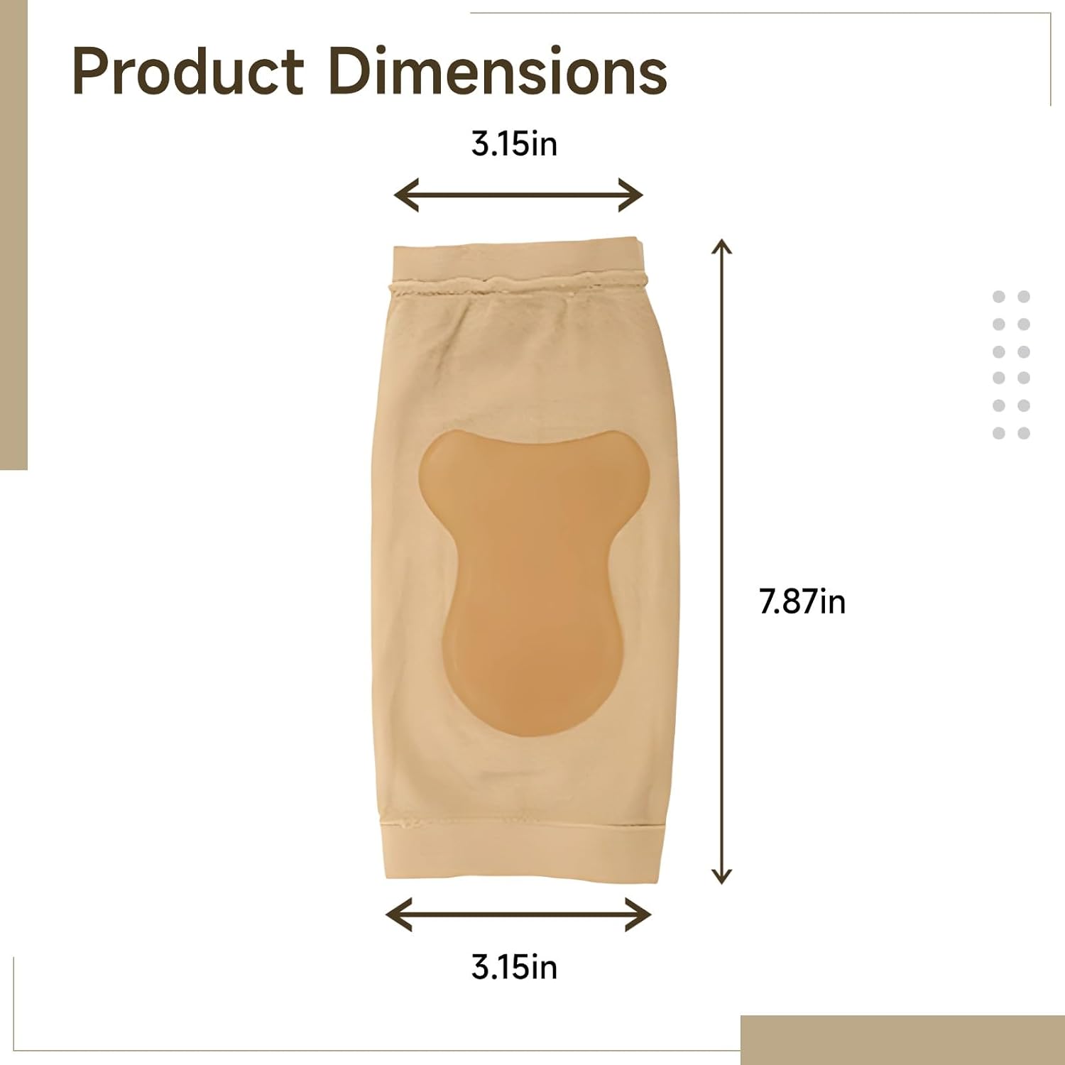 2 Pairs Skate Sleeves, Padded with SEBS Silicone Gel Pads for Lace Bite Protection, Ice Skating Ankle Malleolar Sleeves for Men and Women