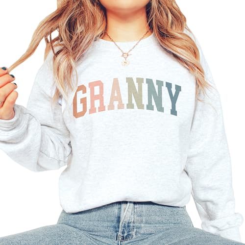 Boho Granny Sweatshirt, Gifts For Women, Granny New Grandma Sweater, Mother's Day Shirt, Pregnancy Announcement Gift, Long Sleeve Unisex Crewneck Sweatshirt4