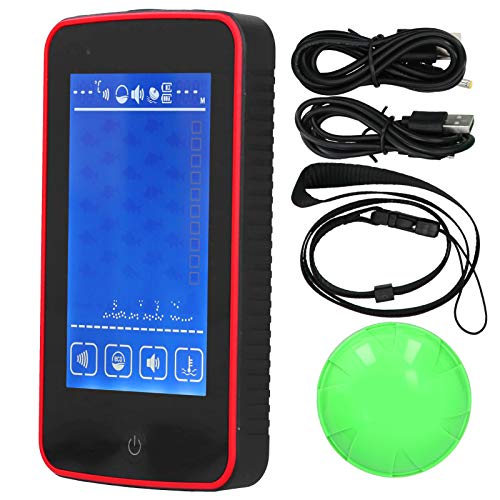 POCREATION Detector de peixe, bomba removível de 125 kHz de 200 a 500 metros, à prova d'água, portá