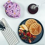 Uncanny Brands Hello Kitty Kuromi Mini Waffle Maker - Cook With Your Favorite Bunny Character