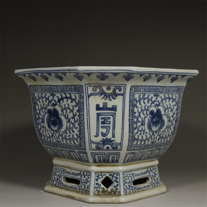 青花纏枝牡丹紋高足四方鉢 陶磁器 工芸品 美術品 置物 Amazon.co.jp: 青花纏枝牡丹紋高足四方鉢 陶磁器 工芸品 美術品