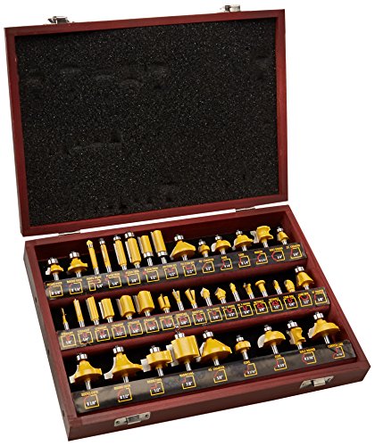 Buffalo Tools RBSET40 Router Bit Set 40 Piece