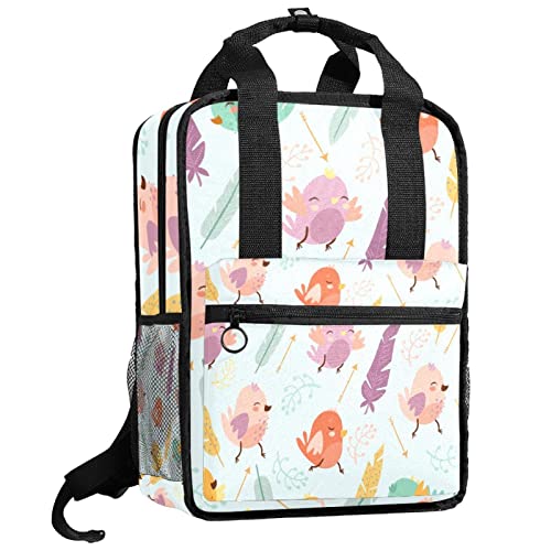 Sac à dos pour garçons avec bretelles réglables motif papillons Couleur 8