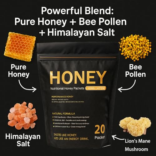 Paquete de Miel Natural Orgánica con Sal Himalaya y Prebióticos miniatura 4