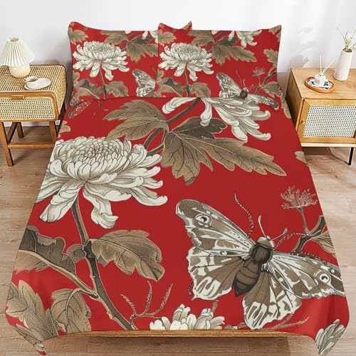 Parure de lit motif papillon au design élégant et finitions durables - 7