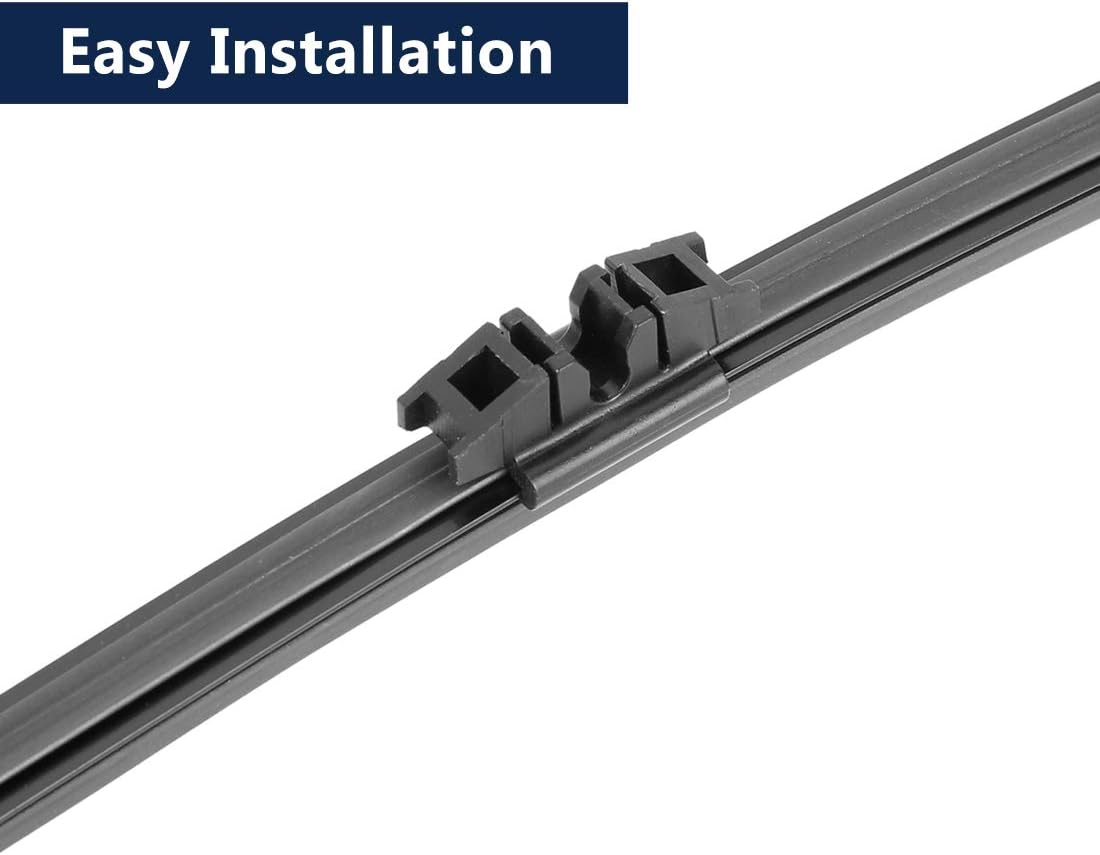 X AUTOHAUX 385mm 15" Car Rear Windshield Wiper Blade Arm Set for Volvo XC90R 07-10