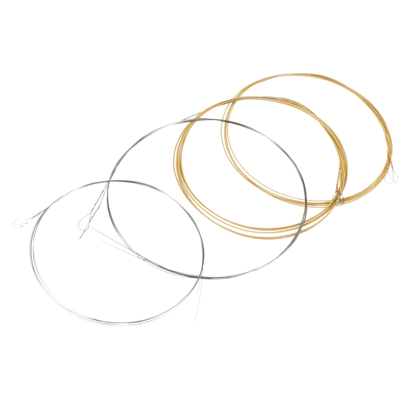 SUPVOX Mandolin String Set 4pcs Stainless Steel Strings for Easy Replacement Enhanced Tone