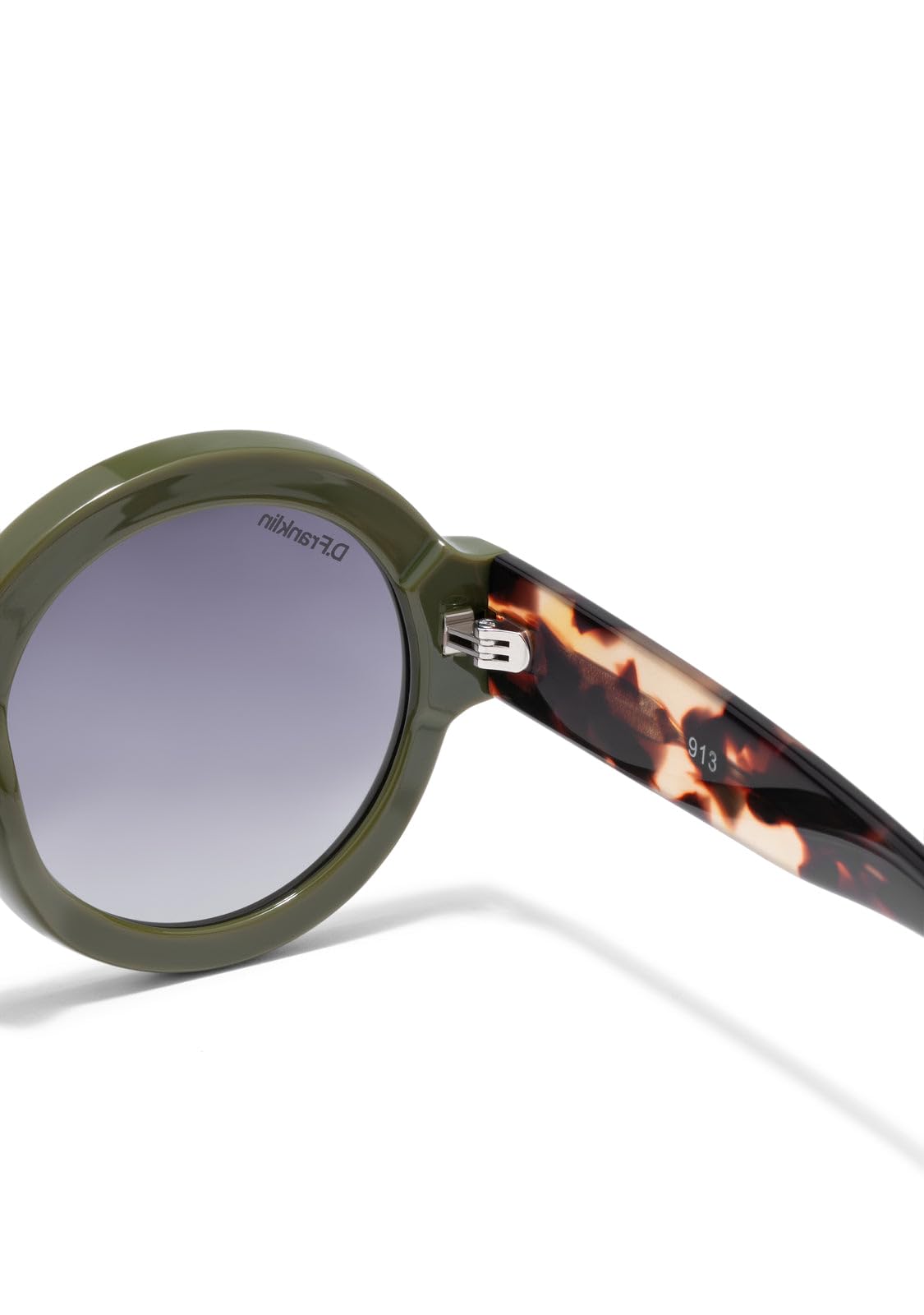 D.Franklin Occhiali da sole - Unisex - Con lenti protettive UV - Modello 913 - Rotondi - Per uomo e donna - Sunglasses
