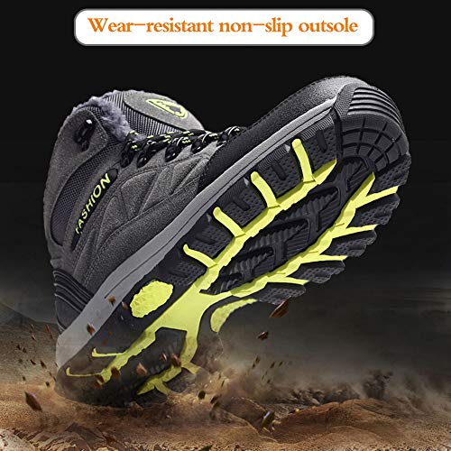 High-Top Plus Velvet Sports Shoes, Outdoor Thick Non-Slip Hiking Shoes, Snow Shoes3