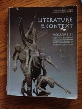 Paperback Literature in Context Volume II Carson-Newman coll Book
