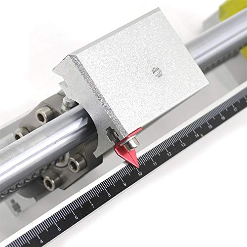 Heechoo HRC60-100A Linear Stage Actuator 100Mm Ballscrew 1605 Double Optical Axis Linear Rail Guide Manual Slide Stage C7 thumb #5