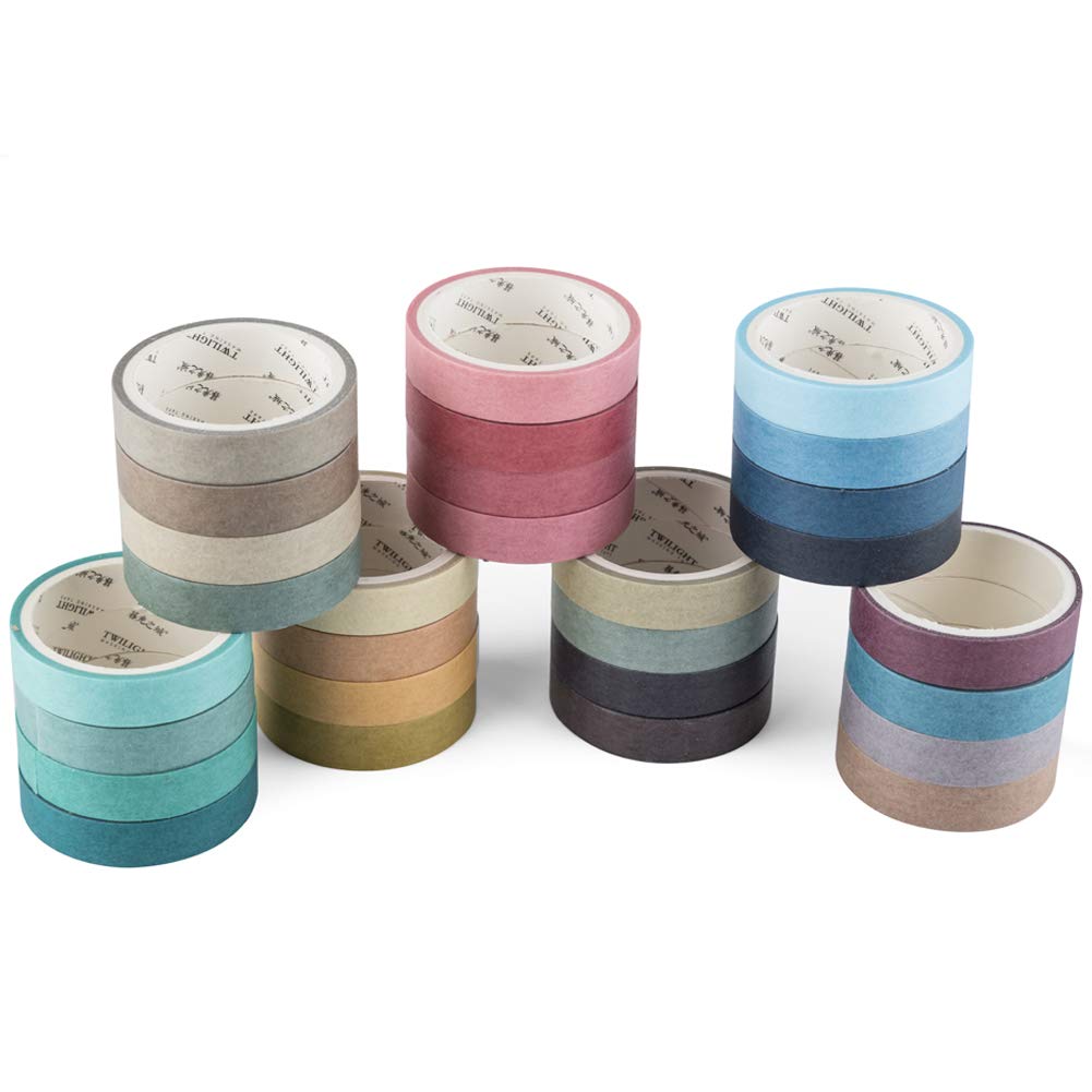 2 Rotoli 10 M X 15 Mm Washi Tapes Simpatici Motivi Nastro Adesivo - Foto 3
